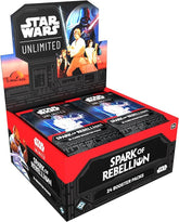 Star Wars Unlimited - Spark of the Rebelion Booster Display c/24 packs (Inglés) - Gamesmart